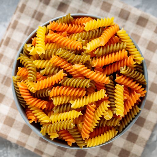 Tri-Colour Fusilli Twists Pasta - 3 x 5kg | Lupa Foods